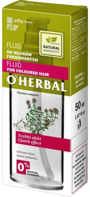 Флюїд для фарбованого волосся O’Herbal 50 мл