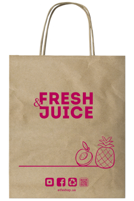 Fresh Juice Пакет паперовий крафт 180 х 85 х 220