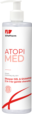 Гель-шампунь Elfa Pharm Atopi Med 400 мл