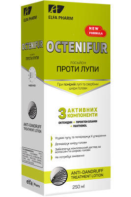 Лосьйон проти лупи Elfa Pharm Octenifur 250 мл