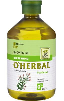 Освіжаючий гель для душу з екстрактом вербени O’Herbal 500 мл