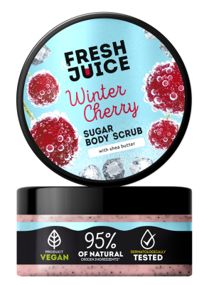 Цукровий скраб для тіла Winter Cherry 200 мл
