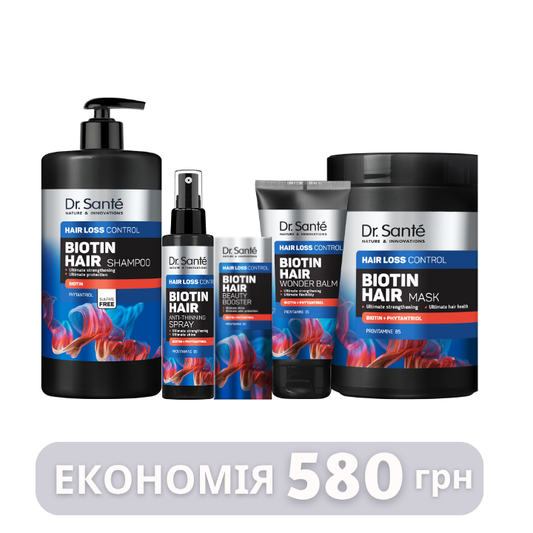 Набір Проти випадіння волосся Dr. Sante Biotin Hair