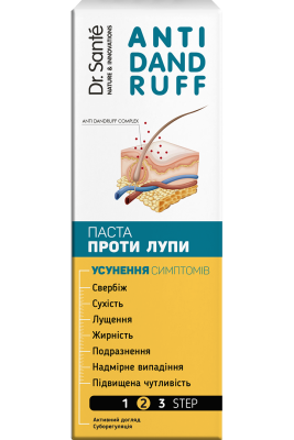 Паста проти лупи Dr. Sante Anti Dandruff 100мл