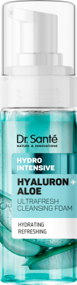 Ультраосвіжаюча очищуюча пінка Dr. Sante Hydro Intensive Гіалурон + Алое 150 мл