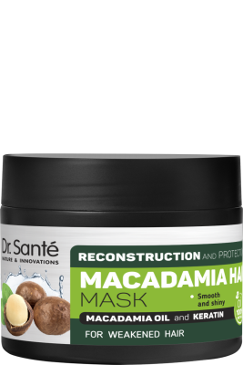 Маска Dr. Sante Macadamia Hair Відновлення та захист 300 мл