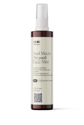 Міст для обличчя UKOI Snail Mucin Pro-youth з муцином равлика омолоджуючий 150 мл