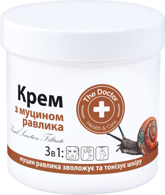 Крем з муцином равлика The Doctor Health&Care 250мл