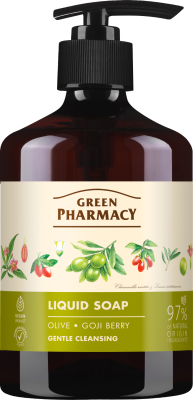 Рідке мило Green Рharmacy Оливка та годжі 460 мл