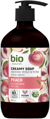 Крем-мило BIO Naturell Персик 473 мл