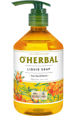 Рідке мило O'Herbal з екстрактом обліпихи 500 мл