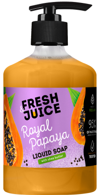 Рідке мило Fresh Juice Royal Papaya 460 мл
