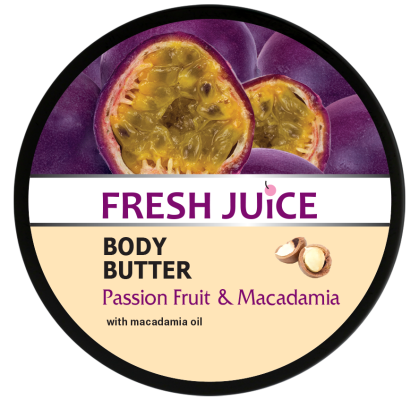Крем-масло для тіла Fresh Juice Маракуйя і макадамия 225 мл