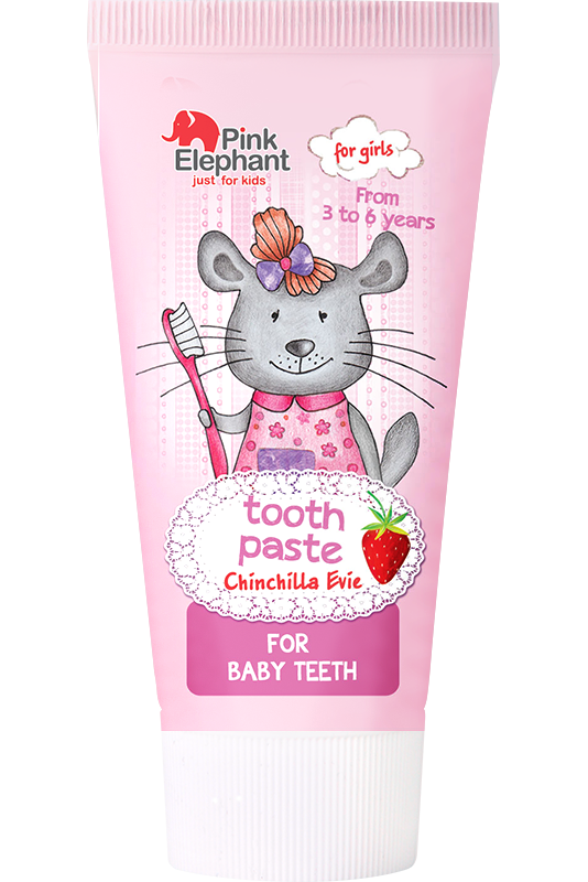 Зубна паста Pink Elephant Chinchilla Evie 50 мл