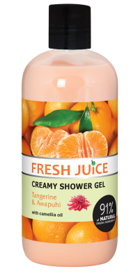Крем-гель для душу Fresh Juice Мандарин і імбир 500 мл