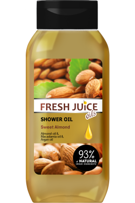 Гель-масло для душа Fresh Juice Солодкий мигдаль 400 мл
