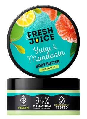 Крем-масло для тіла Fresh Juice Yuzu & Mandarin 200 мл