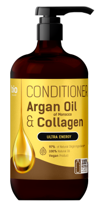 Кондиціонер для волосся Bio Naturell Argan Oil of Morocco & Collagen Ультраенергія 946 мл