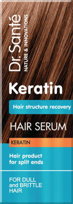 Флюїд для волосся Dr. Sante Keratin Відновлення структури 50 мл
