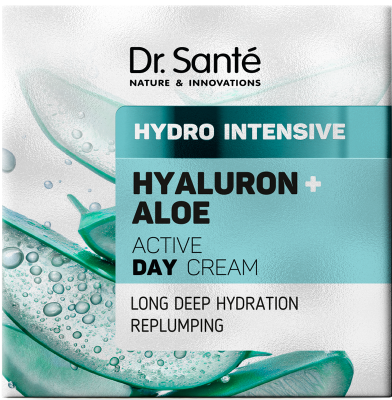 Активний денний крем Dr. Sante Hydro Intensive Гіалурон + Алое 50 мл