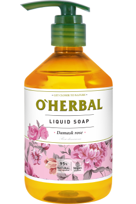 Рідке мило O'Herbal з екстрактом троянди 500 мл