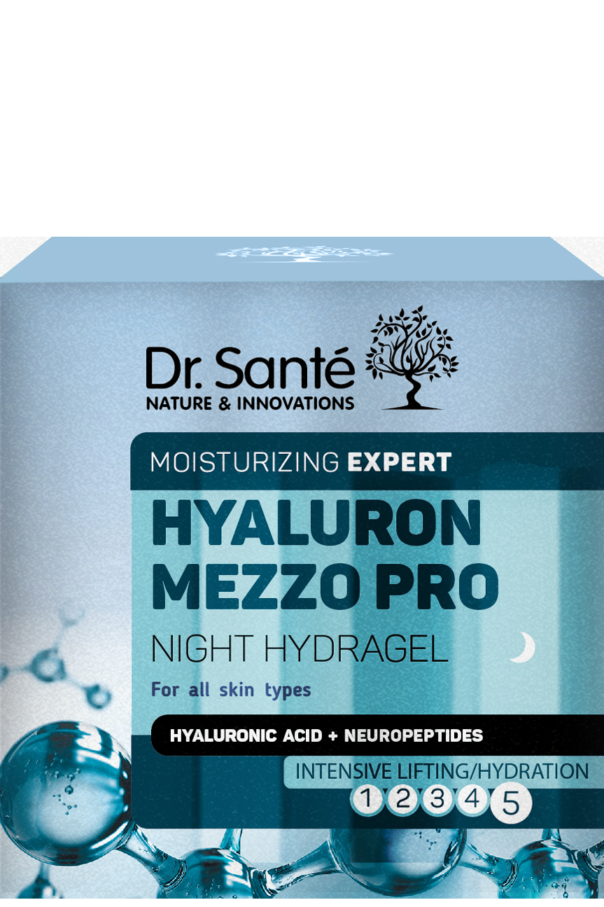 Нічний гідрогель Dr. Sante Hyaluron Mezzo Pro 50 мл