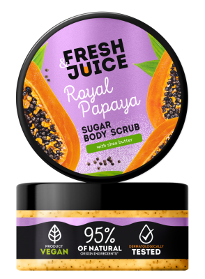 Цукровий скраб для тіла Royal Papaya 200 мл