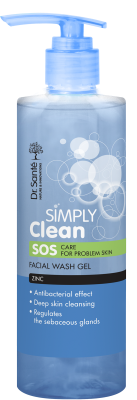 Гель для вмивання Dr. Sante Simply Clean 200 мл