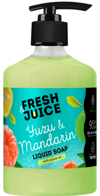 Рідке мило Fresh Juice Yuzu & Mandarin 460 мл