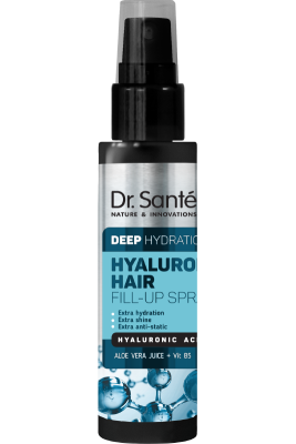 Fill-up спрей для волосся Dr. Sante Hyaluron Deep hydration 150 мл