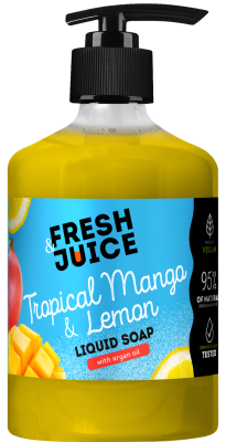 Рідке мило Fresh Juice Tropical Mango & Lemon 460 мл