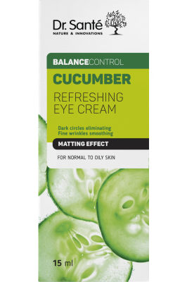Крем під очі Dr. Sante Cucumber Balance Control освіжаючий 15 мл
