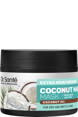 Маска Dr. Sante Coconut Hair Екстразволоження 300 мл
