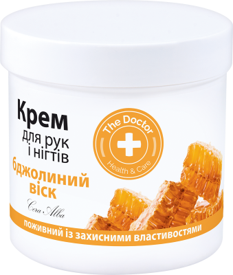 Крем для рук і нігтів The Doctor Health&Care Бджолиний віск 250 мл
