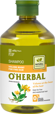 Шампунь O'Herbal для об'єму тонкого волосся 500 мл