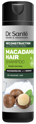 Шампунь Dr. Sante Macadamia Hair Відновлення та захист 250 мл