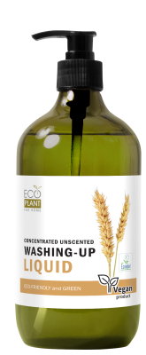 Екологічне концентрований засіб Ecoplant для миття посуду без запаху